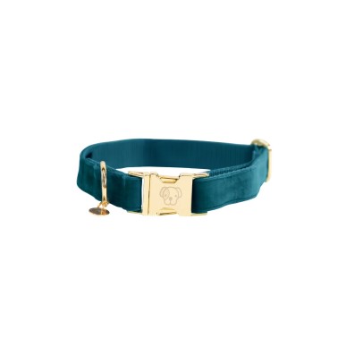 Collier pour chien Velvet Kentucky Emeraude