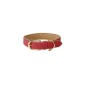 Collier Pour Chien Cuir Vegan Kentucky Rouge Collier Pour Chien Cuir Vegan Kentucky Rouge