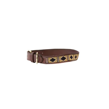Collier Pour Chien Avec Perles Faites-main Kentucky Or