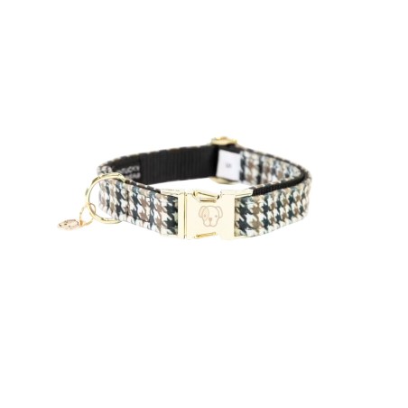 Collier Pour Chien Pied-de-Poule Kentucky Marron