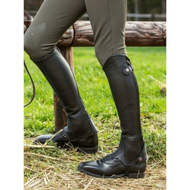 Chaps Dy'on CONFORT en cuir Noir