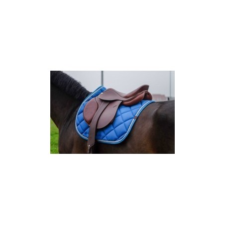 Tapis de selle Cheval Classic Bleu Roi - Equithème