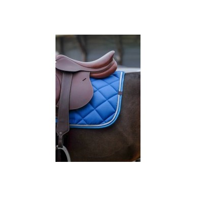 Tapis de selle Cheval Classic Bleu Roi - Equithème