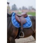 Tapis de selle Cheval Classic Bleu Roi - Equithème Tapis de selle Cheval Classic Bleu Roi - Equithème