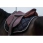 Tapis de selle Cheval Classic Noir - Equithème Tapis de selle Cheval Classic Noir - Equithème