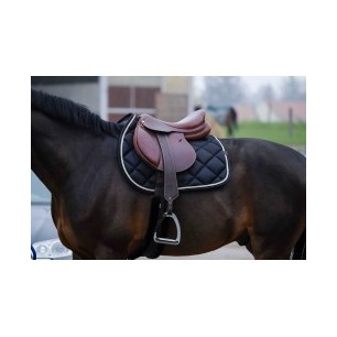 Tapis de selle Cheval Classic Noir - Equithème