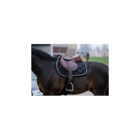 Tapis de selle Cheval Classic Noir - Equithème