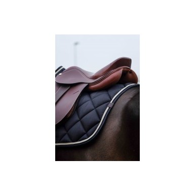 Tapis de selle Cheval Classic Bleu Roi - Equithème