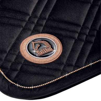 Tapis de selle Cheval Prado Noir - Tattini