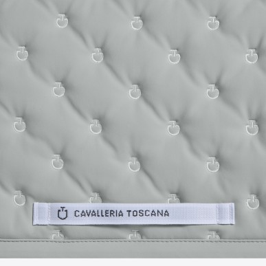 Tapis de selle Jumping Gris Bleuté - Cavalleria Toscana