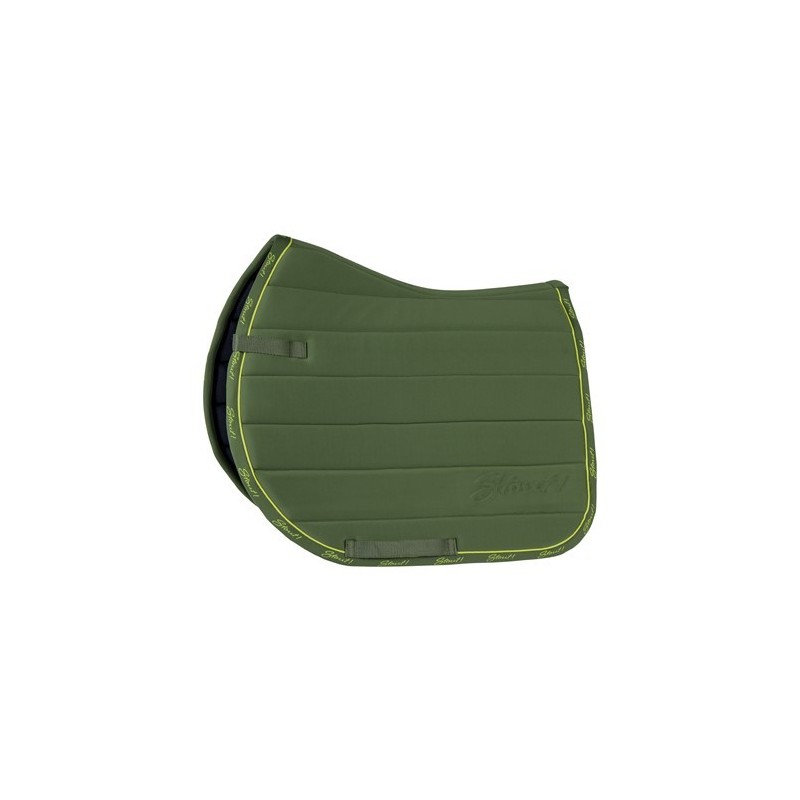 Tapis de selle sportif STOUT Vert Citron - Harry's Horse