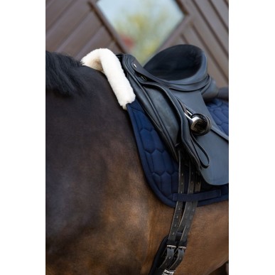 Tapis de Selle CSO Cotton Evo-Wool Eskadron Marine