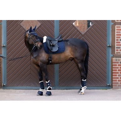 Tapis de Selle CSO Cotton Evo-Wool Eskadron Marine