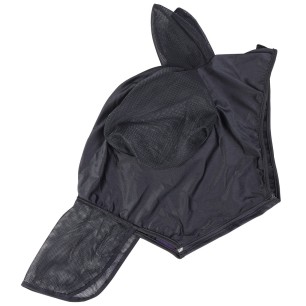 Masque anti-mouches Skinfit avec oreilles et naseaux Noir - Harry's Horse
