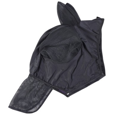 Masque anti-mouches Skinfit avec oreilles et naseaux Noir - Harry's Horse