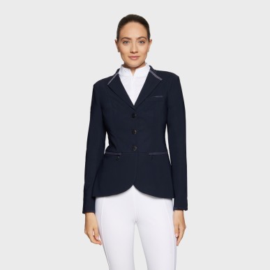 Veste de concours Samshield Victorine Crystal Fabric - Marine