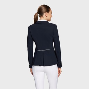Veste de concours Samshield Victorine Crystal Fabric - Marine