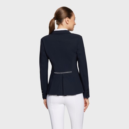 Veste de concours Samshield Victorine Crystal Fabric - Marine