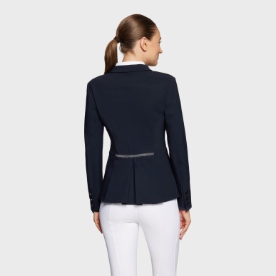 Veste de concours Samshield Victorine Crystal Fabric - Marine