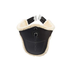 Sangle bavette en cuir et mouton Kentucky
