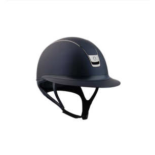 Casque Samshield Miss Shield Shadow V2 Matt Blue - Black Chrome