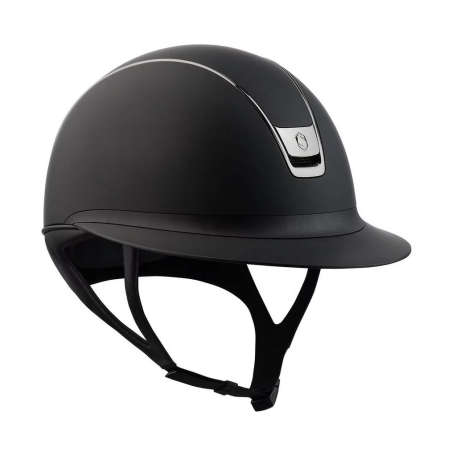 Casque Samshield Miss Shield Shadow V2 Matt Black - Black Chrome