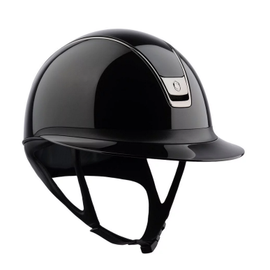 Casque Samshield Miss Shield Shadow Glossy V2 Black - black chrome