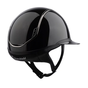 Casque Samshield Miss Shield Shadow Glossy V2 Black - black chrome