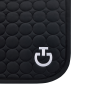 Tapis Cavalleria Toscana CSO circle quilted jersey jumping noir Tapis Cavalleria Toscana CSO circle quilted jersey jumping noir