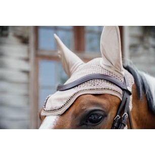 Bonnet Wellington Velvet Pearls Beige - Kentucky