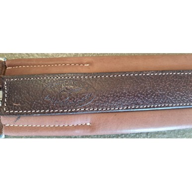Sangle en cuir classique Privilège Marron