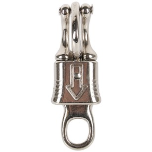 Mousqueton anti-panique Argent - Harry's Horse
