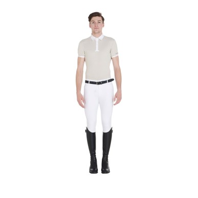 Pantalon homme slim fit grip Blanc - Equestro