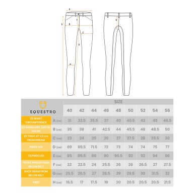 Pantalon homme slim fit grip Blanc - Equestro