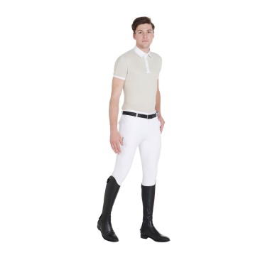 Pantalon homme slim fit grip Blanc - Equestro