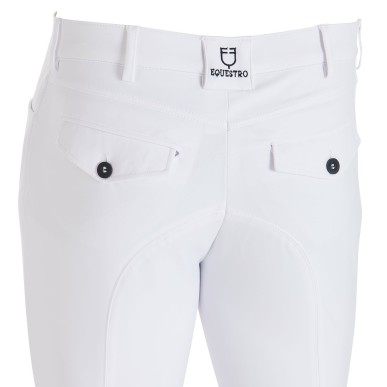 Pantalon homme slim fit grip Blanc - Equestro