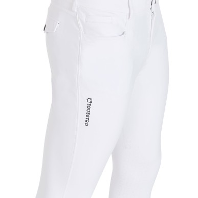 Pantalon homme slim fit grip Blanc - Equestro