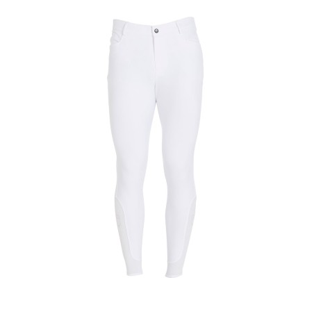 Pantalon homme slim fit grip Blanc - Equestro