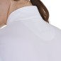 Polo d'entraînement femme slim fit Blanc - Equestro Polo d'entraînement femme slim fit Blanc - Equestro