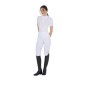 Polo d'entraînement femme slim fit Blanc - Equestro Polo d'entraînement femme slim fit Blanc - Equestro