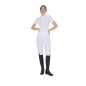 Polo d'entraînement femme slim fit Blanc - Equestro Polo d'entraînement femme slim fit Blanc - Equestro