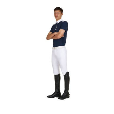 Polo homme concours slim fit manches courtes - Equestro