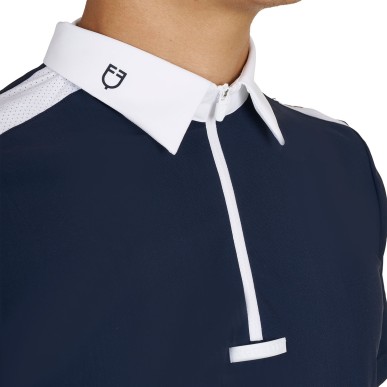 Polo homme concours slim fit manches courtes - Equestro