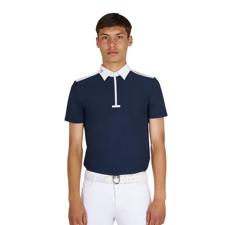 Polo homme concours slim fit manches courtes - Equestro