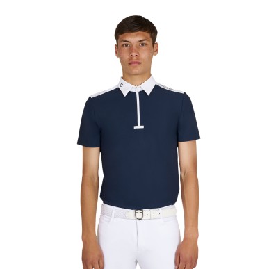 Polo homme concours slim fit manches courtes - Equestro