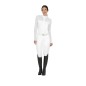 Polo concours femme manches longues blanc - Equestro Polo concours femme manches longues blanc - Equestro