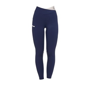 Legging femme full grip bicolore - Equestro