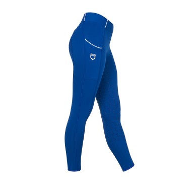 Legging fille slim fit Bleu - Equestro