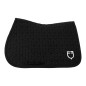 Tapis de selle saut Equestro matelassé en cube Noir Tapis de selle saut Equestro matelassé en cube Noir