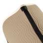Tapis de selle CSO Equestro Wave Quilting Marron clair